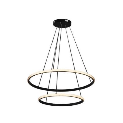 Zatemljiv LED lestenec na kablu LED/55W/230V 3000-6500K premer 60 cm + daljinski upravljalnik