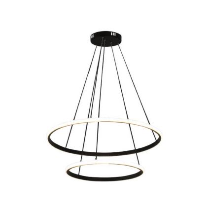 Zatemljiv LED lestenec na kablu LED/55W/230V 3000-6500K premer 60 cm + daljinski upravljalnik