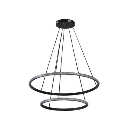 Zatemljiv LED lestenec na kablu LED/55W/230V 3000-6500K premer 60 cm + daljinski upravljalnik