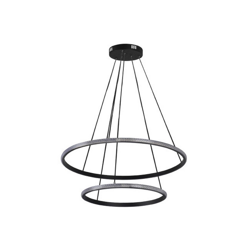 Zatemljiv LED lestenec na kablu LED/55W/230V 3000-6500K premer 60 cm + daljinski upravljalnik