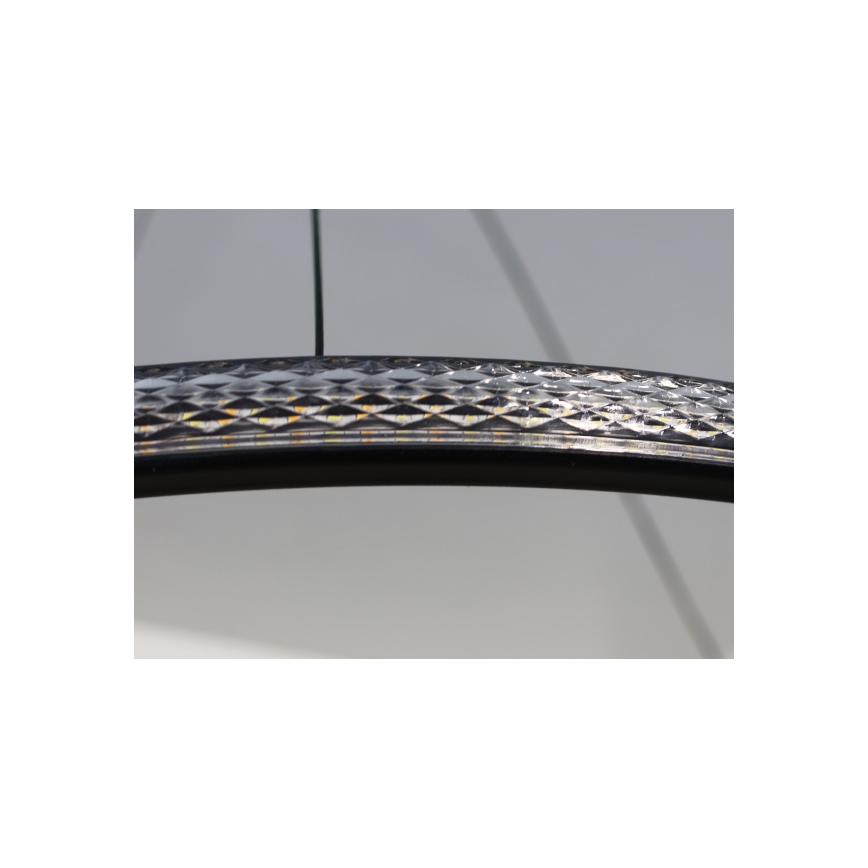 Zatemljiv LED lestenec na kablu LED/55W/230V 3000-6500K premer 60 cm + daljinski upravljalnik