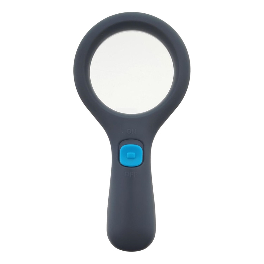 LED-lupa 3× povečava z LED-osvetlitvijo/3W/2xAAA IP22