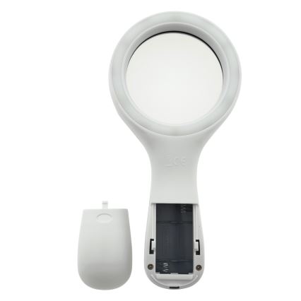 LED-lupa 3× povečava z LED-osvetlitvijo/3W/2xAAA IP22