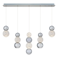 LED Luster na lanku CREMONA LED/27W/230V 3000K matni krom