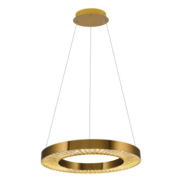 LED Lustra na vrv JESI LED/35W/230V 3000K Ø 60 cm bronasta