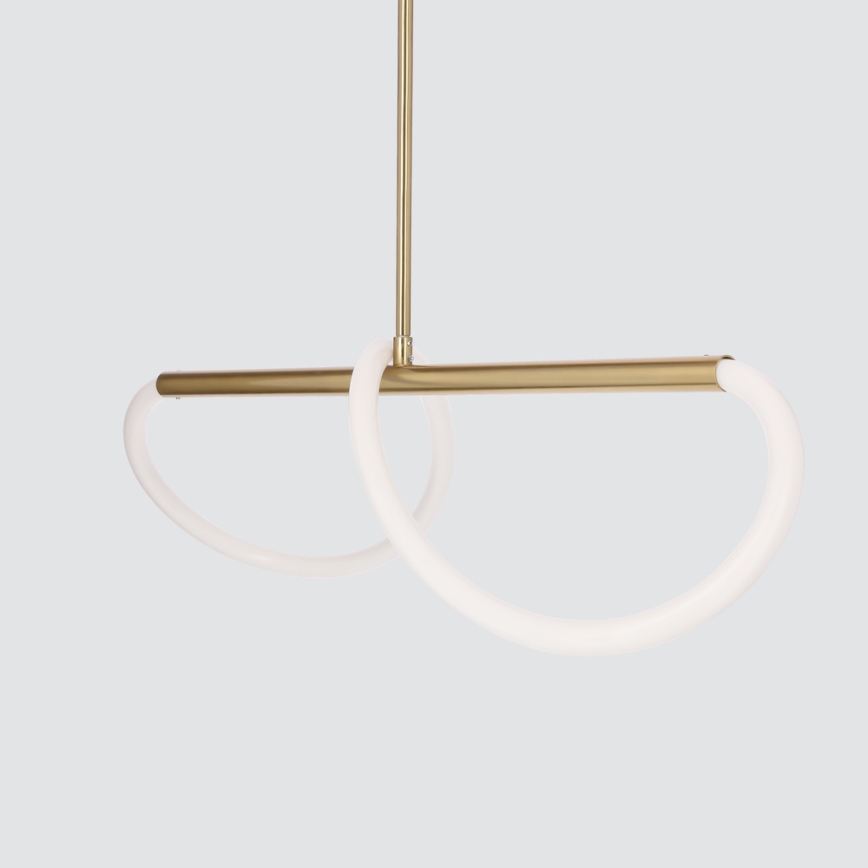 LED Lustra na vrvici SUPREME LED/18W/230V 80 cm zlata