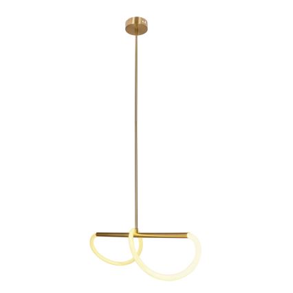 LED Lustra na vrvici SUPREME LED/18W/230V 80 cm zlata