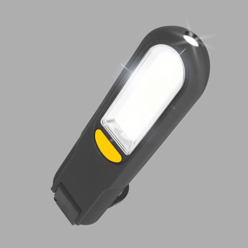 LED Magnetna svetilka LED/3W/3xAAA