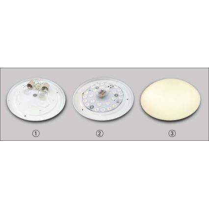 LED Magnetni modul LED/12W/230V pr. 12,5 cm 3000K