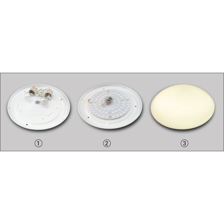 LED Magnetni modul LED/24W/230V pr. 18 cm 3000K