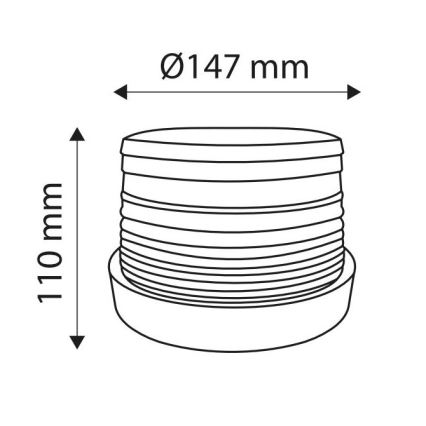 LED Magnetni opozorilni svetilnik LIGHT LED SMD 5730/12-24V