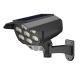LED Maketa varnostne kamere s senzorjem in s solarnim panelom LED/5W/5,5V IP65 + Daljinski upravljalnik