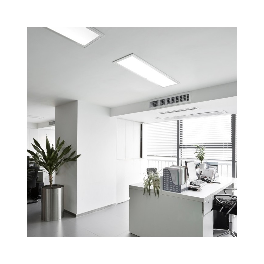 LED Nadgradni panel BRISBANE LED/36W/230V 4000K 29,5x119 cm bela