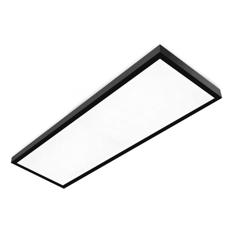 LED Nadgradni panel BRISBANE LED/36W/230V 4000K 29,5x119 cm črna