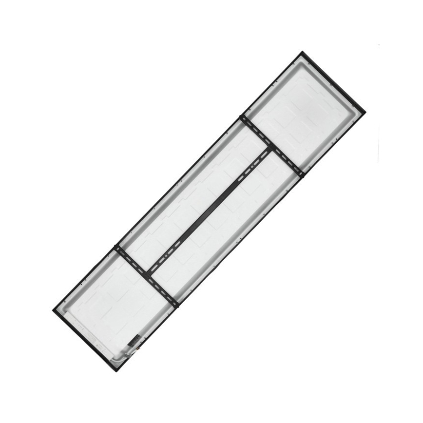 LED Nadgradni panel BRISBANE LED/36W/230V 4000K 29,5x119 cm črna