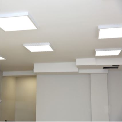 LED Nadgradni panel BRISBANE LED/36W/230V 4000K 59,5x59,5 cm bela