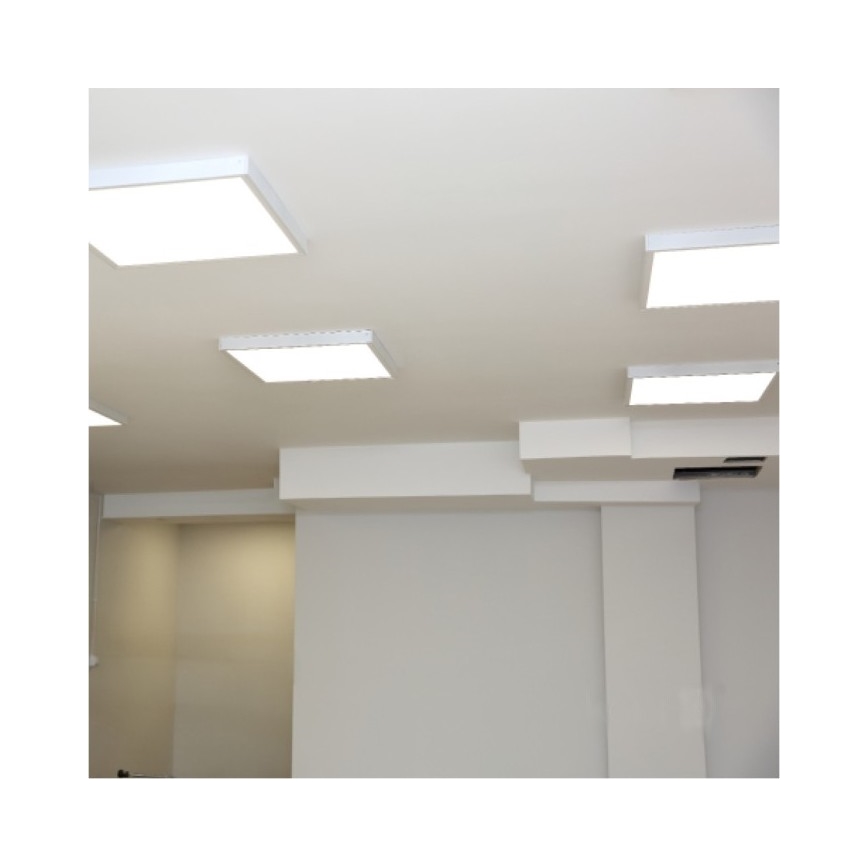 LED Nadgradni panel BRISBANE LED/36W/230V 4000K 59,5x59,5 cm bela