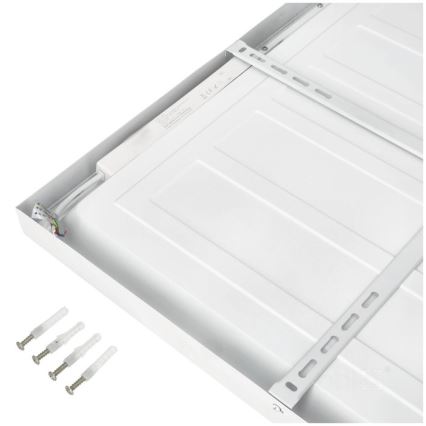 LED Nadgradni panel BRISBANE LED/36W/230V 4000K 59,5x59,5 cm bela