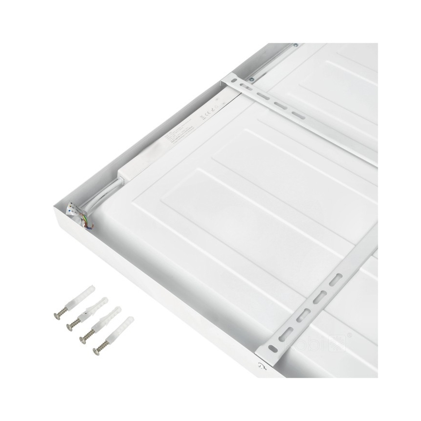 LED Nadgradni panel BRISBANE LED/36W/230V 4000K 59,5x59,5 cm bela