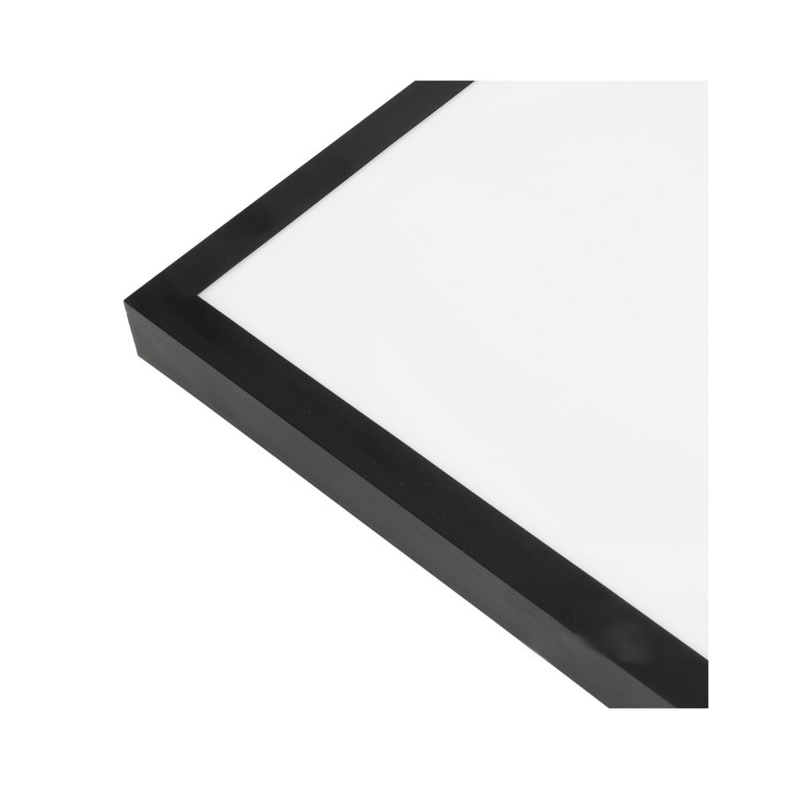 LED Nadgradni panel BRISBANE LED/36W/230V 4000K 59,5x59,5 cm črna