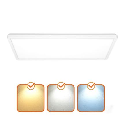 LED Nadgradni panel NIVERA LED/32W/230V IP54 3000/4000/6000K 29,5x59,5 cm bela