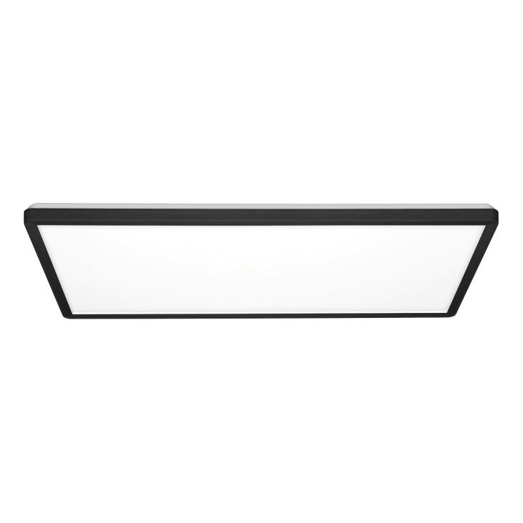 LED Nadgradni panel NIVERA LED/32W/230V IP54 3000/4000/6000K 29,5x59,5 cm črna