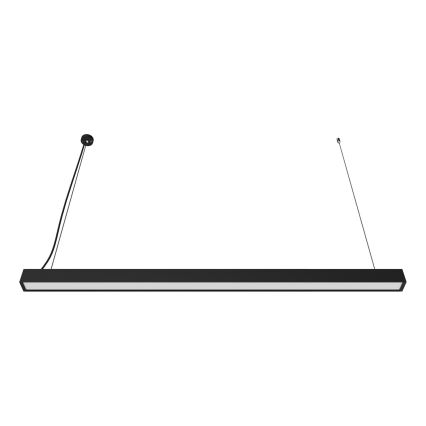 LED nadometno svetilo/lestenec na kablu LED/44W/230V 3000K 120 cm črna