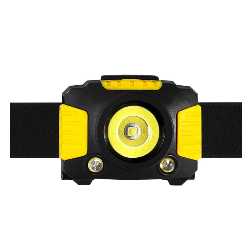 LED Naglavna svetilka 2xLED/5W/3xAAA + LED/3W