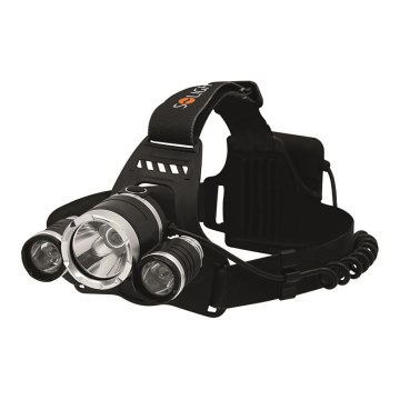 LED naglavna svetilka 3x Cree chip/ 4xAA IP44