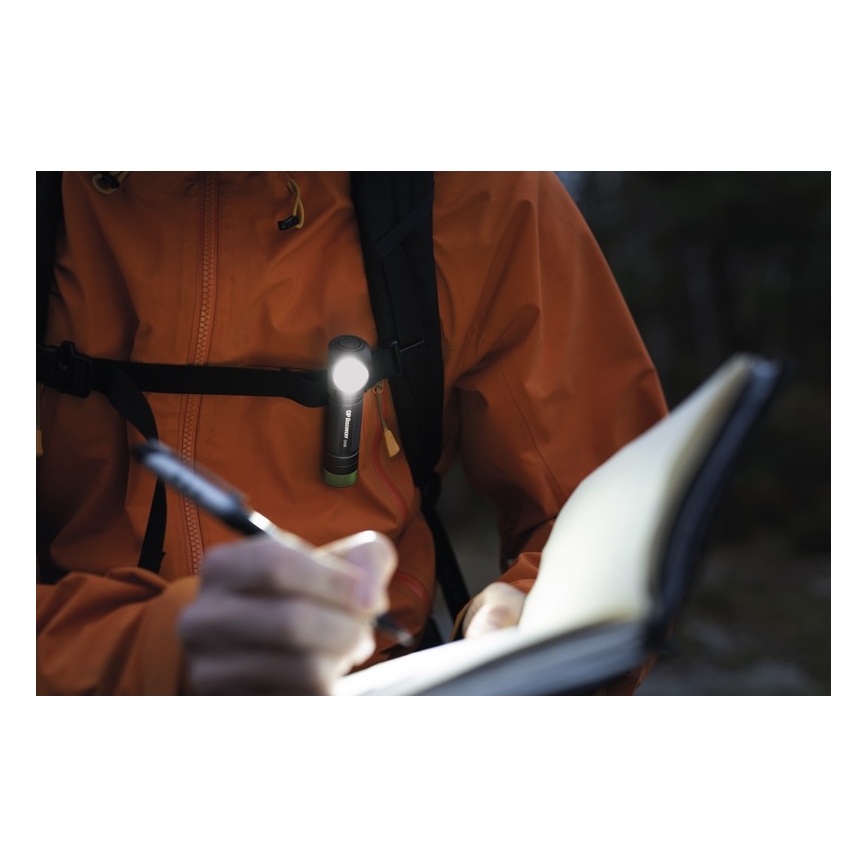 LED naglavna svetilka GP DISCOVERY CHR35 LED/3,7V/2600mAh