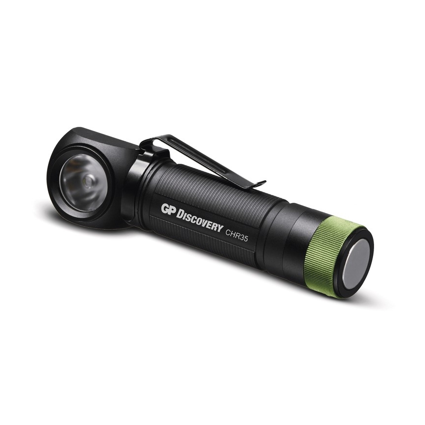 LED naglavna svetilka GP DISCOVERY CHR35 LED/3,7V/2600mAh