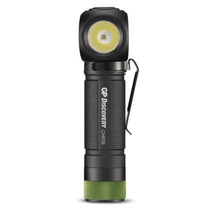 LED naglavna svetilka GP DISCOVERY CHR35 LED/3,7V/2600mAh