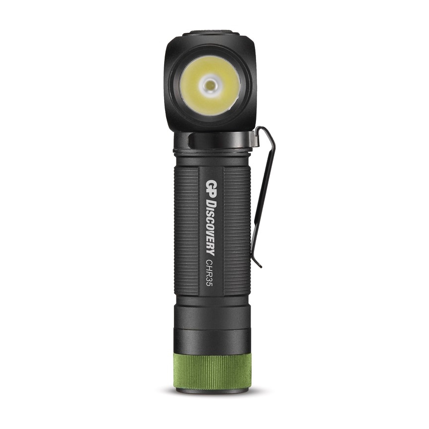 LED naglavna svetilka GP DISCOVERY CHR35 LED/3,7V/2600mAh