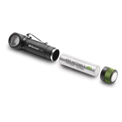 LED naglavna svetilka GP DISCOVERY CHR35 LED/3,7V/2600mAh