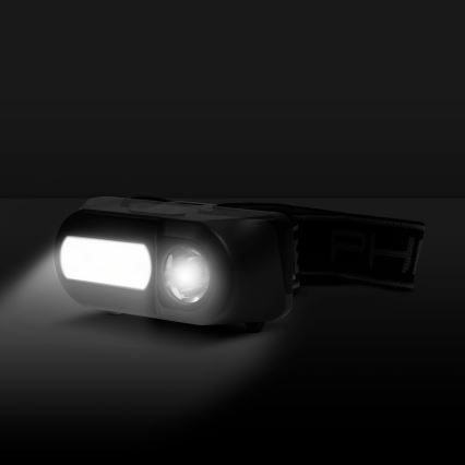 LED Naglavna svetilka s senzorjem LED/3W/Li-ion 1200mAh IP54
