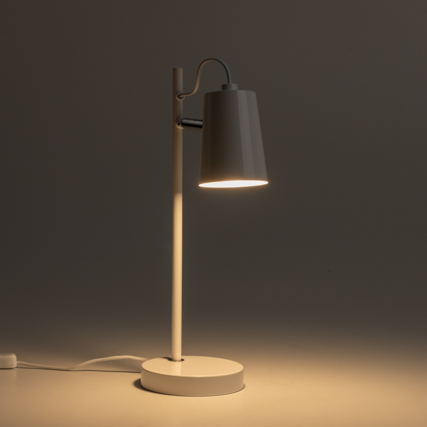 LED namizna svetilka 1xE14/4,9W/230V bela