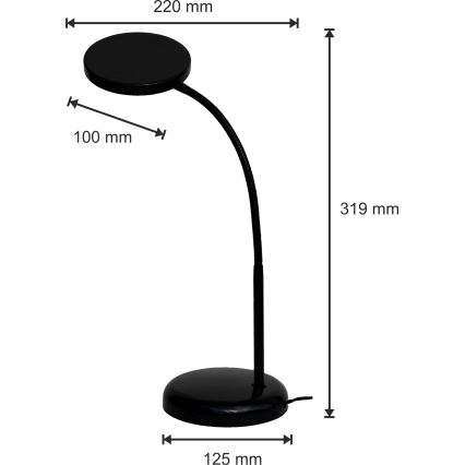 LED Namizna svetilka ANITA LED/6W/230V