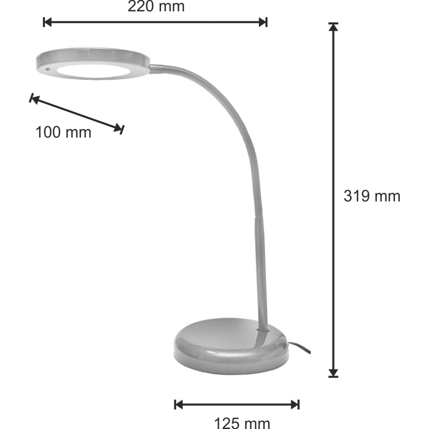 LED Namizna svetilka ANITA LED/6W/230V