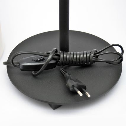 LED Namizna svetilka HELEN 1xE27/15W/230V krem barva/črna/zlata