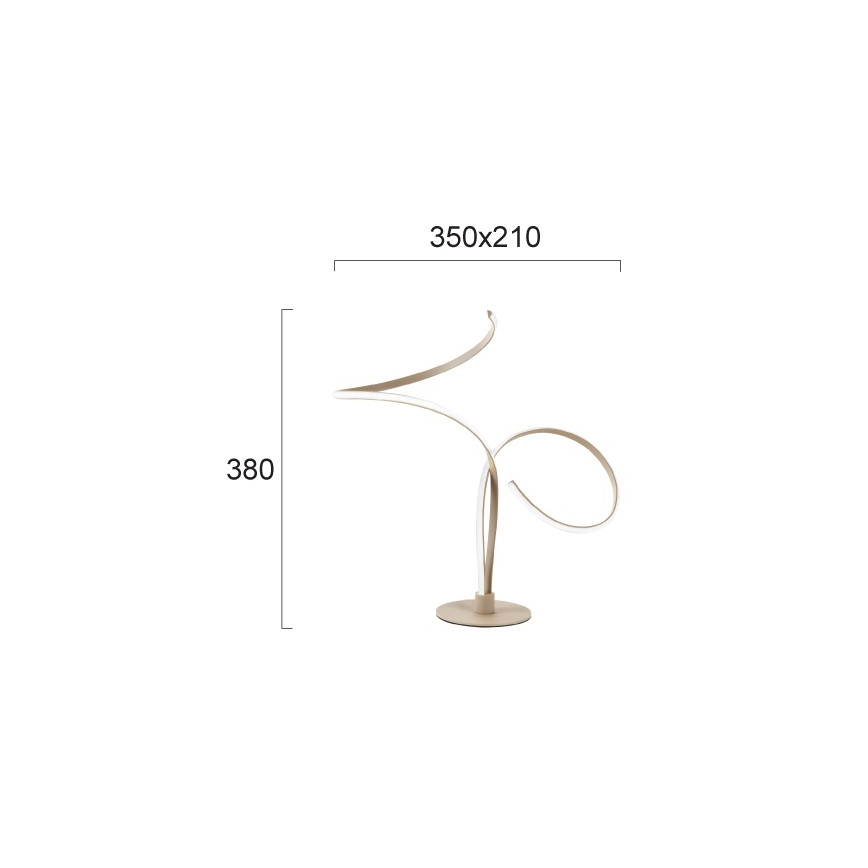LED namizna svetilka IVANA LED/5W/230V bež