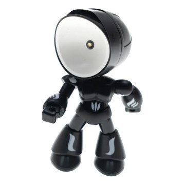 LED namizna svetilka LED/0,06W/3xLR41 robot črna