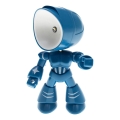 LED namizna svetilka LED/0,06W/3xLR41 robot modra
