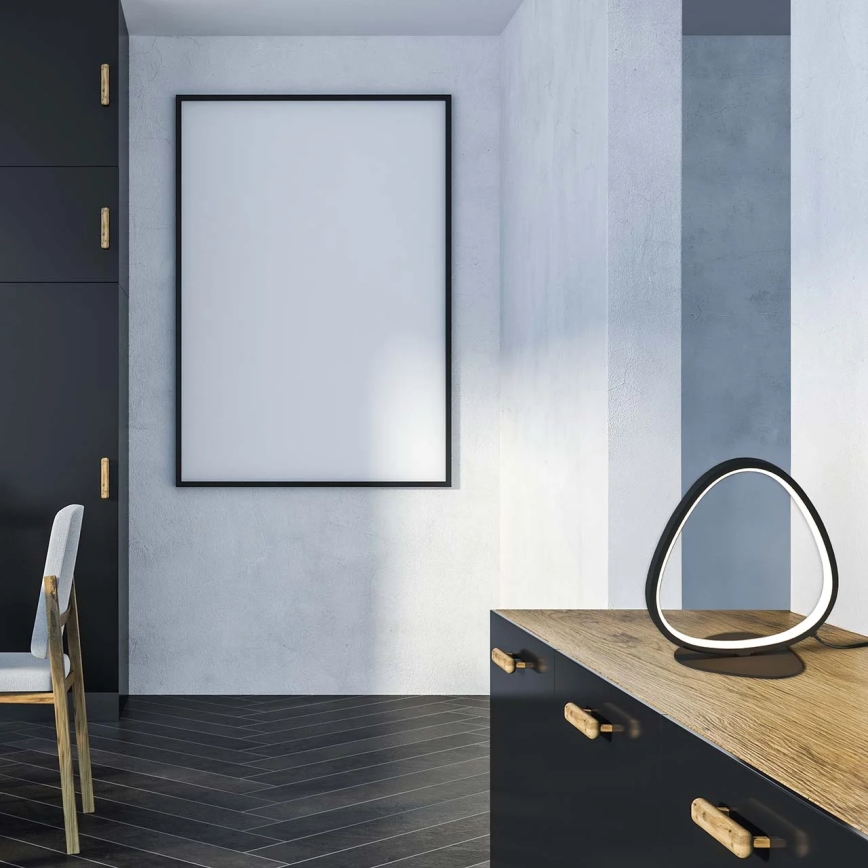 LED Namizna svetilka PETRA LED/12W/230V 4000K črna