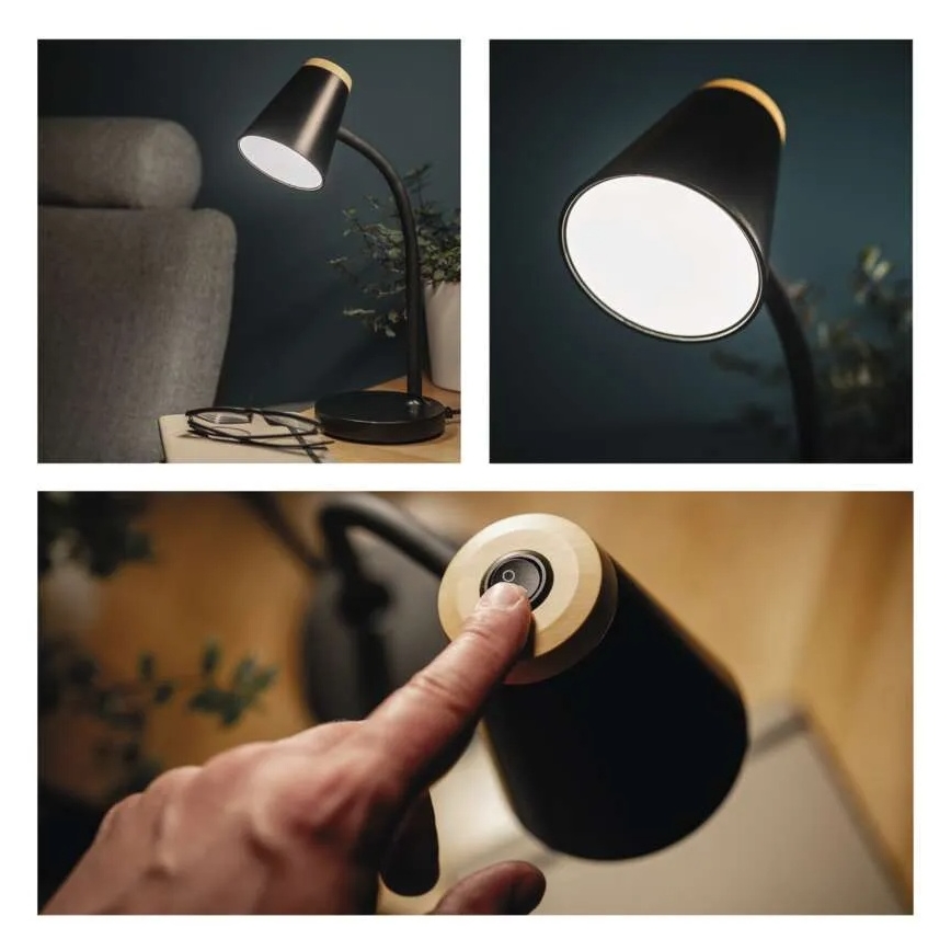 LED Namizna svetilka TARA LED/4,5W/230V 4000K črna