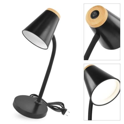 LED Namizna svetilka TARA LED/4,5W/230V 4000K črna