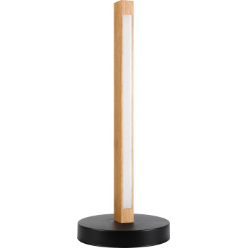 LED namizna svetilka VERDE LED/10W/230V 3000K hrast/črna