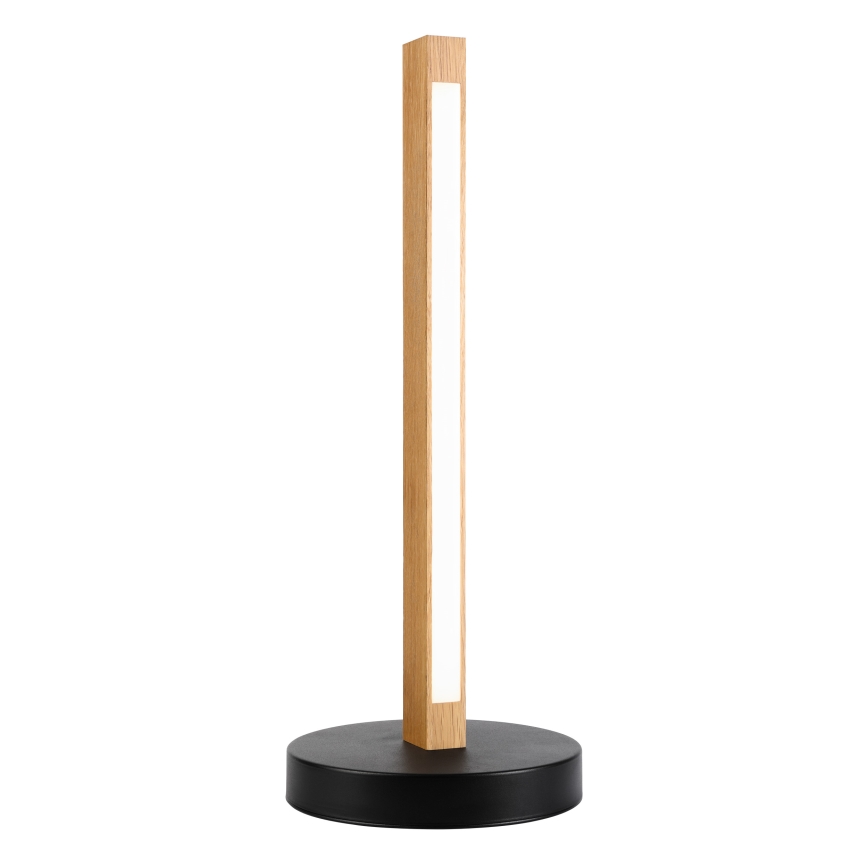 LED namizna svetilka VERDE LED/10W/230V 3000K hrast/črna