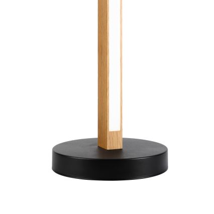 LED namizna svetilka VERDE LED/10W/230V 3000K hrast/črna