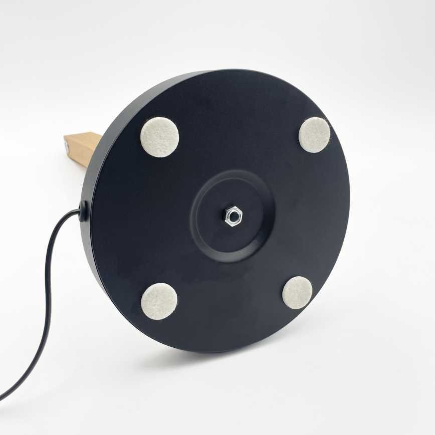 LED namizna svetilka VERDE LED/10W/230V 3000K hrast/črna