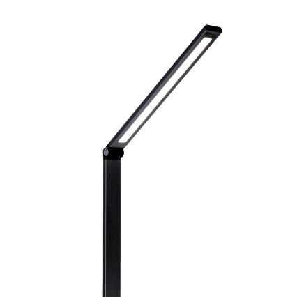 LED Namizna svetilka z brezžičnim polnilnikom LED/10W/230V 3000/4000/4500/5000/6000K črna